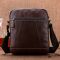 Сумка мужская гладкая кожа Vintage 14823 Коричневая