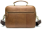 Сумка мужская горизонтальная из кожи Vintage 20005 Рыжая