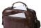 Сумка мужская горизонтальная из кожи Vintage 20027 Коричневая