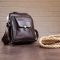 Сумка мужская из плотной кожи 14996 Vintage Коричневая
