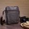 Сумка мужская компактная Vintage 14746 Коричневая