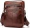 Сумка мужская кожаная Vintage 14825 Коричневая