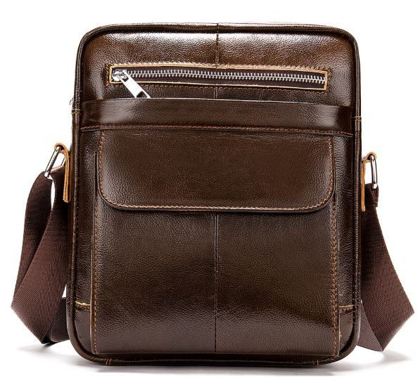Сумка мужская кожаная Vintage 14826 Коричневая Сумка мужская кожаная Vintage 14826 Коричневая