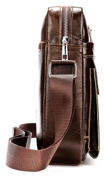 Сумка мужская кожаная Vintage 14826 Коричневая