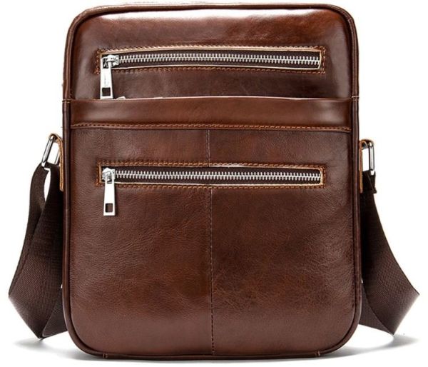 Сумка мужская кожаная Vintage 14830 Коричневая Сумка мужская кожаная Vintage 14830 Коричневая