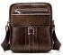 Сумка мужская кожаная Vintage 14834 Коричневая