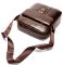 Сумка мужская кожаная Vintage 14834 Коричневая