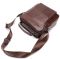 Сумка мужская кожаная Vintage 14835 Коричневая
