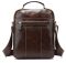 Сумка мужская кожаная Vintage 14846 Коричневая