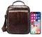 Сумка мужская кожаная Vintage 14846 Коричневая