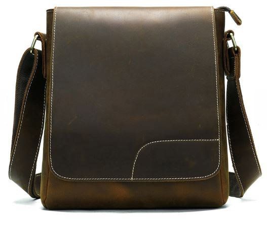 Сумка мужская матовая Vintage 14804 Коричневая Сумка мужская матовая Vintage 14804 Коричневая