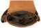 Сумка мужская матовая Vintage 14804 Коричневая