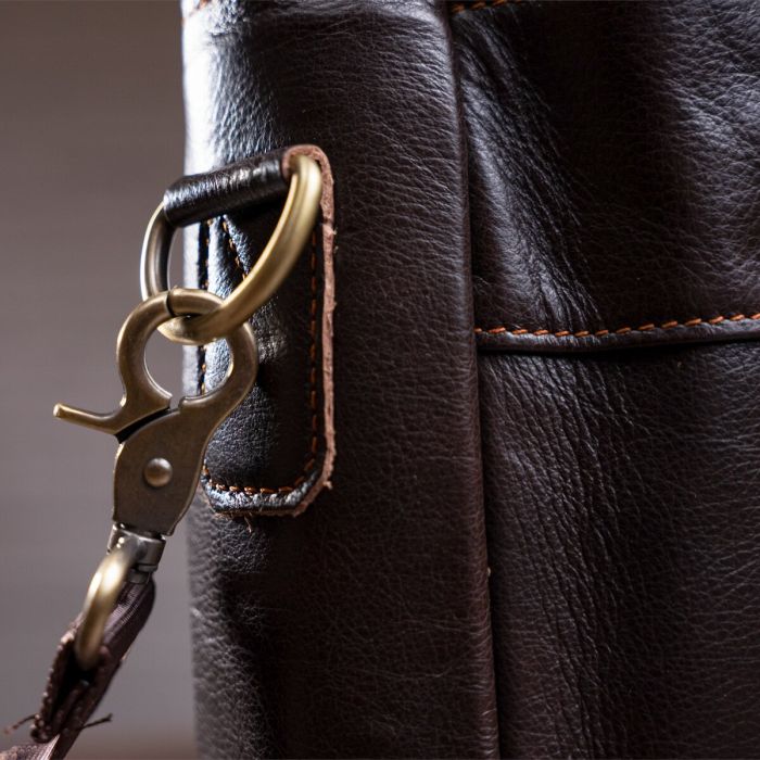 Сумка мужская под ноутбук Vintage 14751 Коричневая