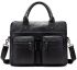 Сумка мужская под ноутбук Vintage 14771 Черная