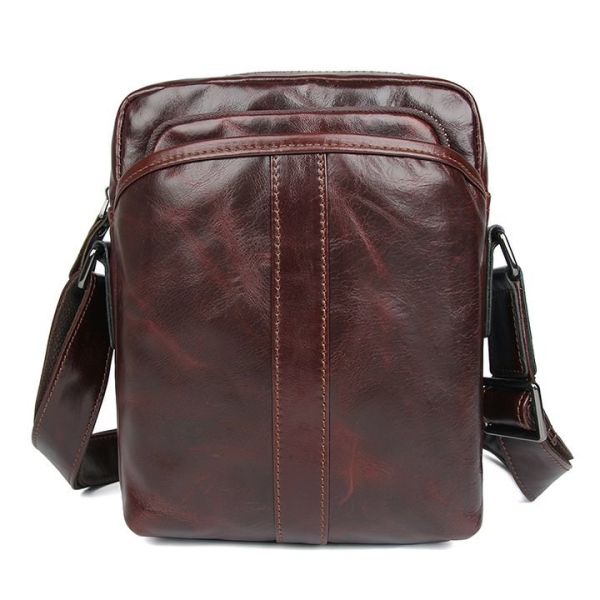 Сумка мужская в гладкой коже Vintage 14947 Коричневая Сумка мужская в гладкой коже Vintage 14947 Коричневая