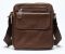 Сумка мужская зернистая Vintage 14703 Коричневая