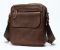 Сумка мужская зернистая Vintage 14703 Коричневая