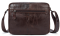 Сумка на плечо 2 отделения кожаная Vintage 20026 Коричневая