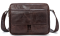 Сумка на плечо 2 отделения кожаная Vintage 20026 Коричневая