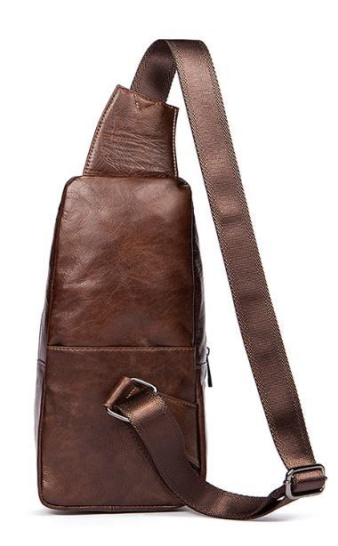 Сумка на плечо мужская Vintage 14783 Коричневая