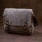 Сумка почтальонка текстильная Vintage 20605 Серая