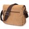 Сумка почтальонка текстильная Vintage 20607 Песочная