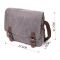 Сумка почтальонка текстильная Vintage 20605 Серая