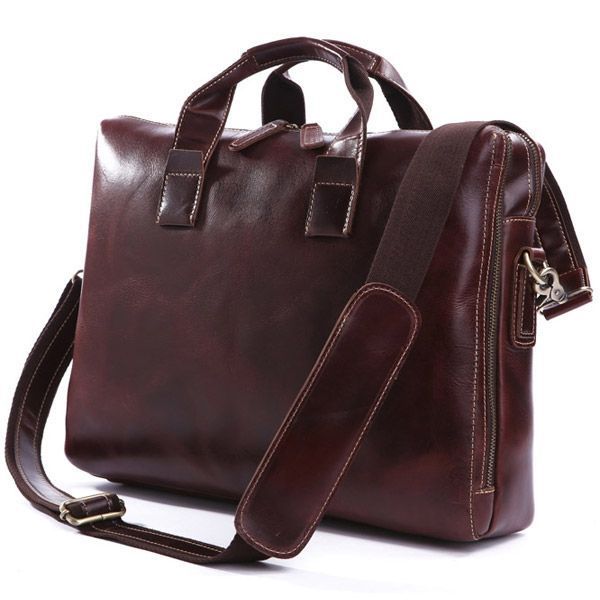 Сумка мужская Vintage 14073 для ноутбука Бордовая Сумка мужская Vintage 14073 для ноутбука Бордовая