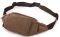 Сумка поясная текстильная Vintage 20176 Коричневая