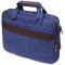 Сумка текстильная для ноутбука на два отделения Vintage 20179 Синяя