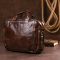 Сумка – трансформер кожаная Vintage 14844 Коричневая