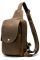 Сумка винтажная через плечо мужская Vintage 14855 Коричневая