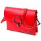 Удобная женская сумка на плечо KARYA 20857 кожаная Красный