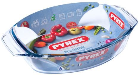 Форма для выпечки Pyrex Irresistible 30х21х7см овальная, жаропрочное стекло