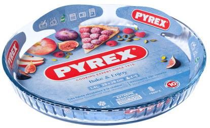 Форма для запекания Pyrex Bake&Enjoy Ø27х3.5см, жаропрочное стекло