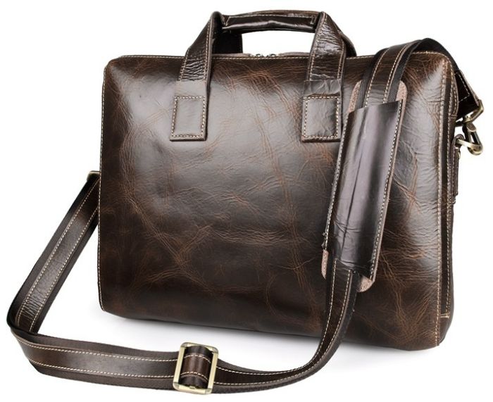 Сумка мужская Vintage 14240 Коричневая