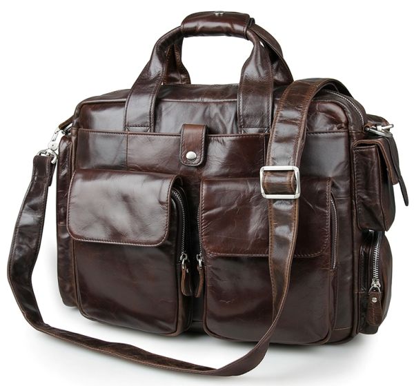 Сумка мужская Vintage 14370 Коричневая Сумка мужская Vintage 14370 Коричневая