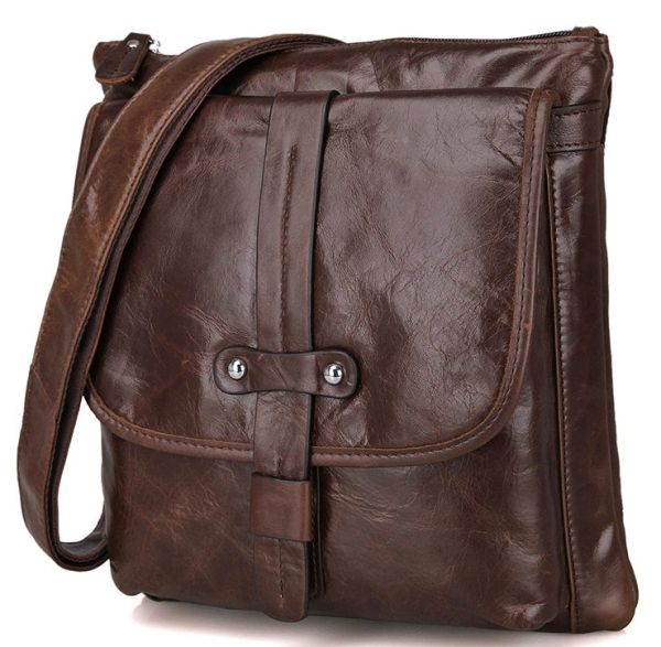 Сумка мужская Vintage 14091 Коричневая Сумка мужская Vintage 14091 Коричневая