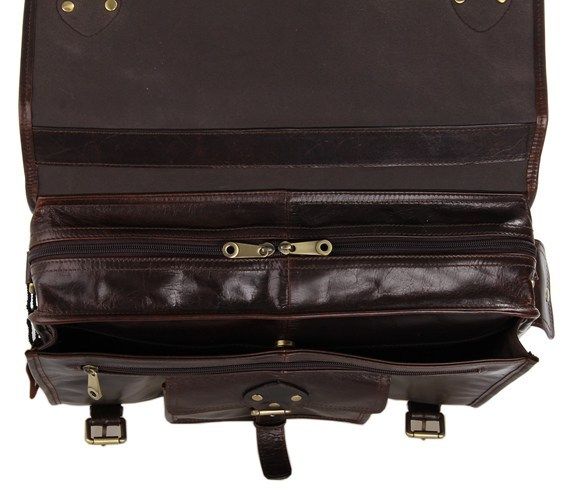 Сумка мужская Vintage 14238 Коричневая